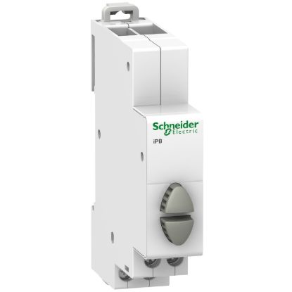 Picture of Double push button, Acti9, 1NO-1NO grey