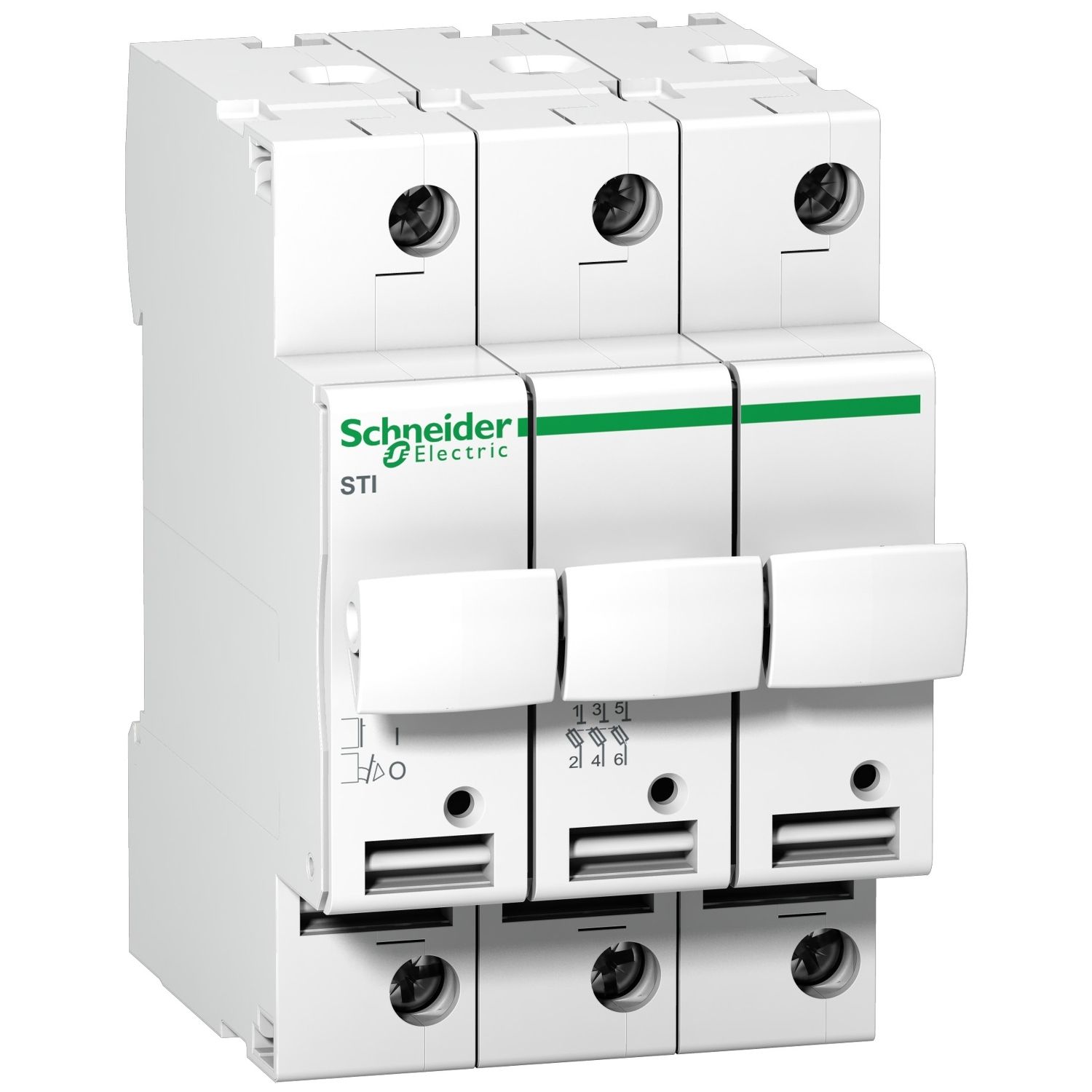 Picture of Acti9 - fuse-disconnector STI - 3 poles - 25 A - for fuse 10.3 x 38 mm