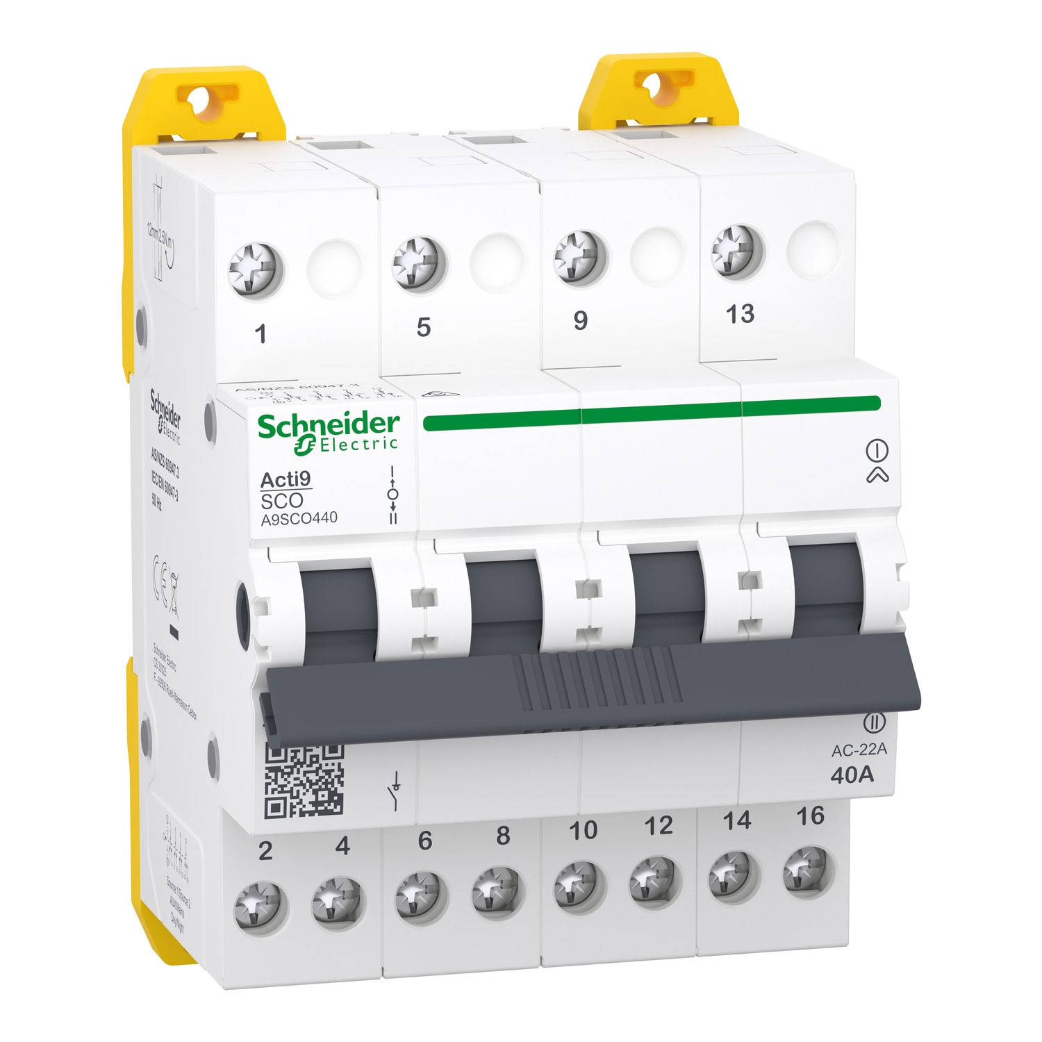 Picture of Changeover switch, Acti9, 4P, 40A, 400/415VAC