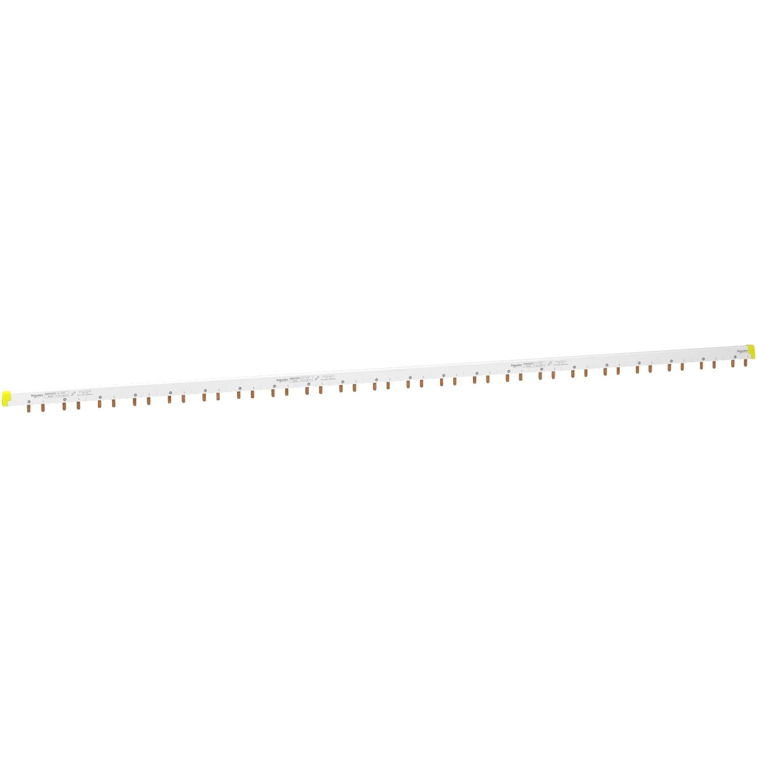 Picture of Comb busbar, Acti9, 1L+N with Aux, 18 mm pitch, 57 modules, 100A