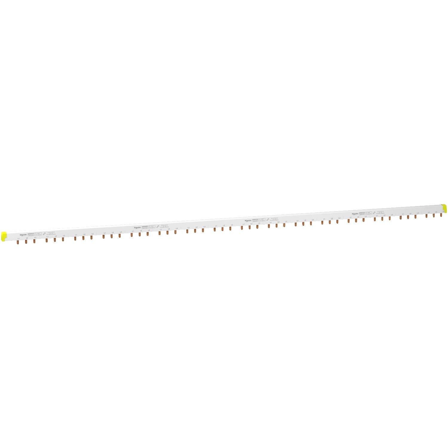 Picture of Comb busbar, Acti9, 3L with Aux, 18 mm pitch, 57 modules, 100A