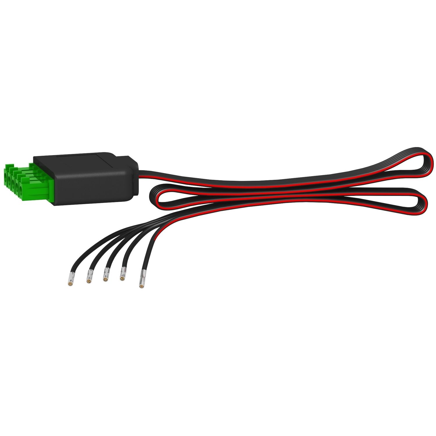 Picture of Single-end prefabricated cables, Acti9, 870 mm 5 wires