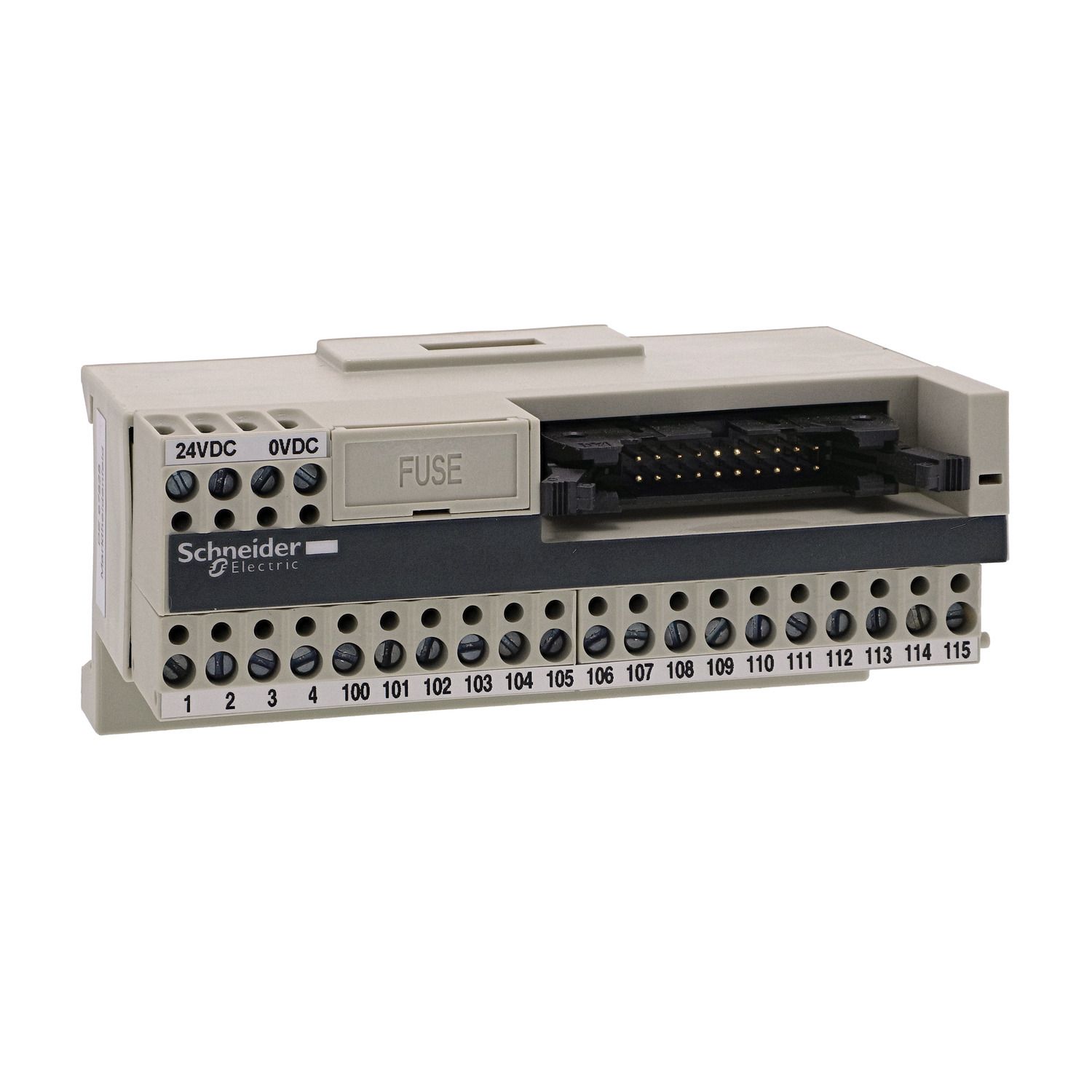 Picture of passive connection sub-base ABE7 - 16 inputs or outputs