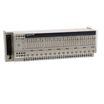Picture of passive connection sub-base ABE7 - 16 outputs - fuses - Led - isolator