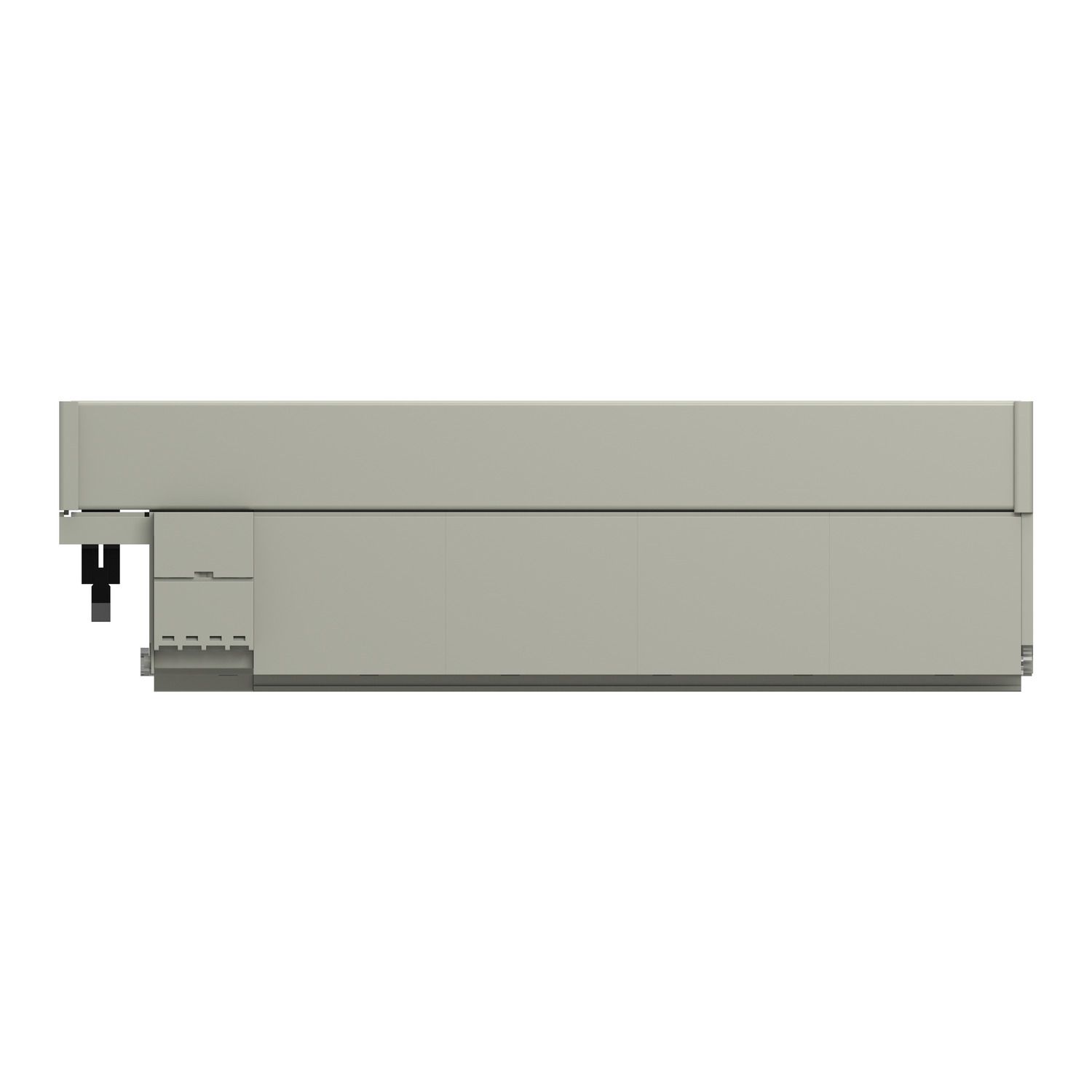 Picture of sub-base - soldered electromechanical relays ABE7 - 16 channels - relay 10 mm