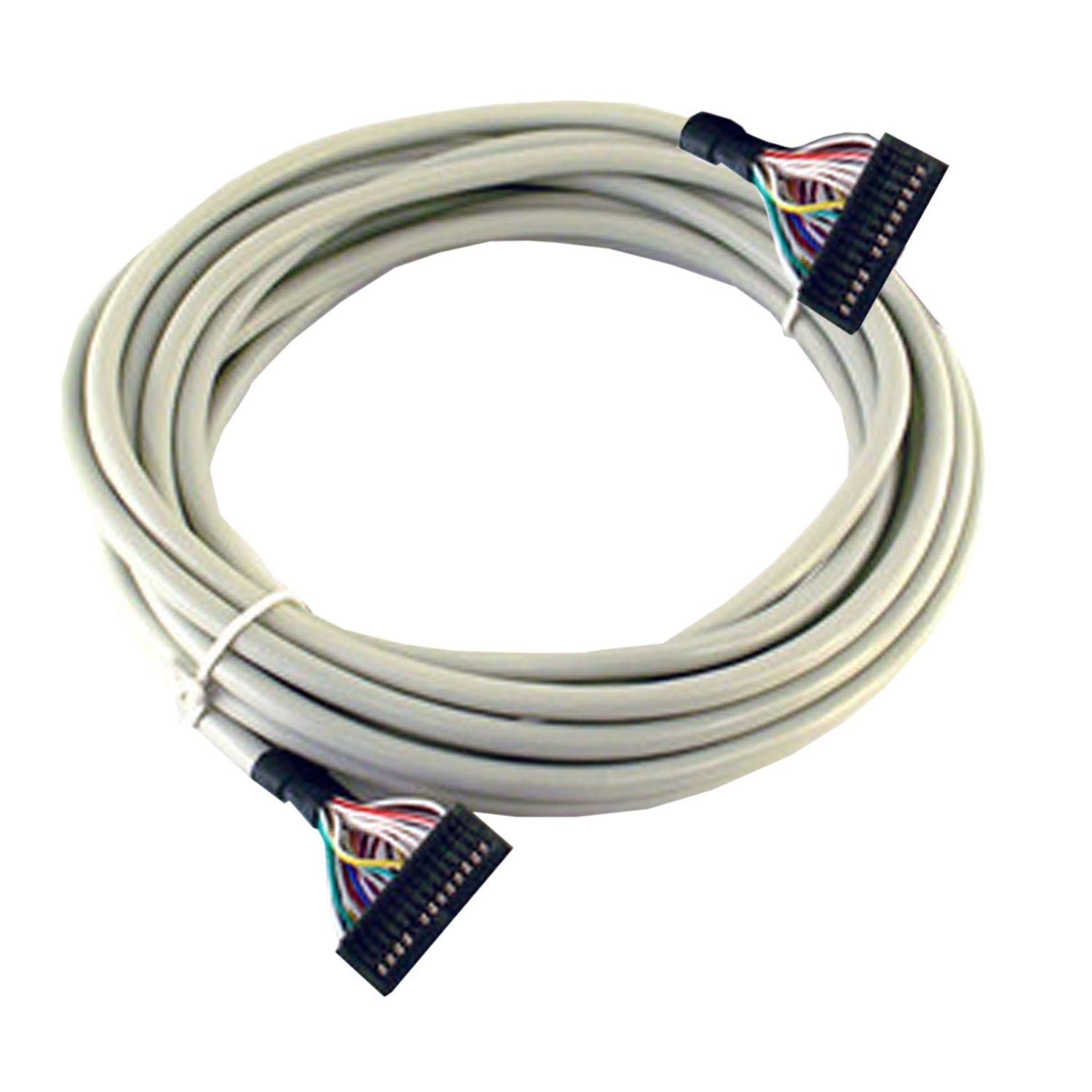 Picture of connection cable - Twido discrete input to Telefast - 2 x HE10 - 2 m