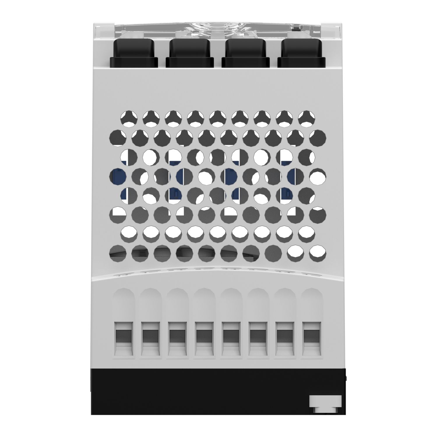 Picture of electronic protection module, phaseo ABL7 ABL8, 28 to 28.8V DC, 10A, for regulated SMPS, 2 pole breaking by channel