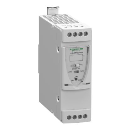 Picture of Regulated Switch Power Supply, Phaseo ABL7 ABL8, 1 or 2 phase, 100..500V, 24V, 3A