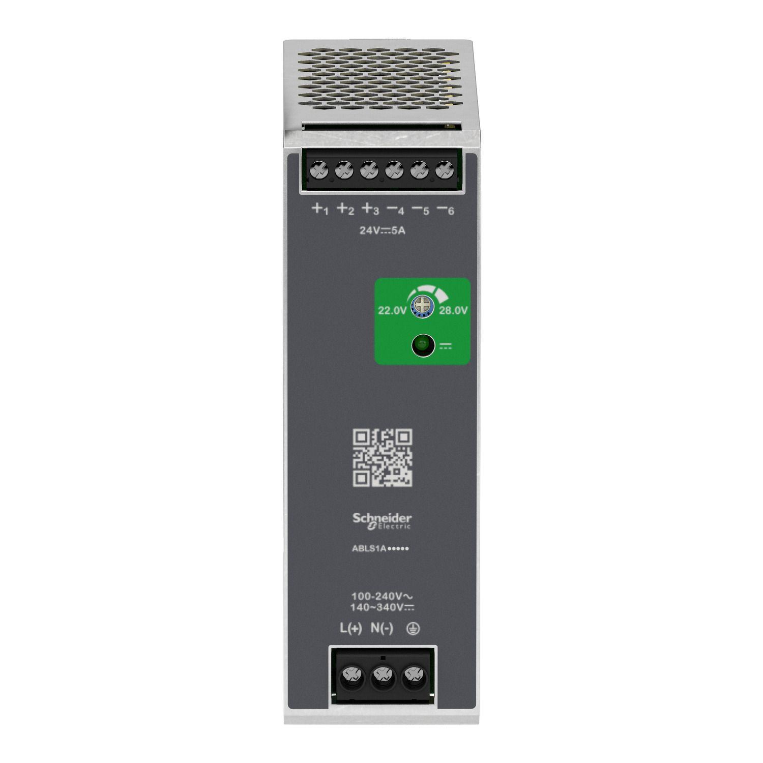 Picture of Regulated Power Supply, 100 to 240V AC, 12V, 10A, single phase, Optimized