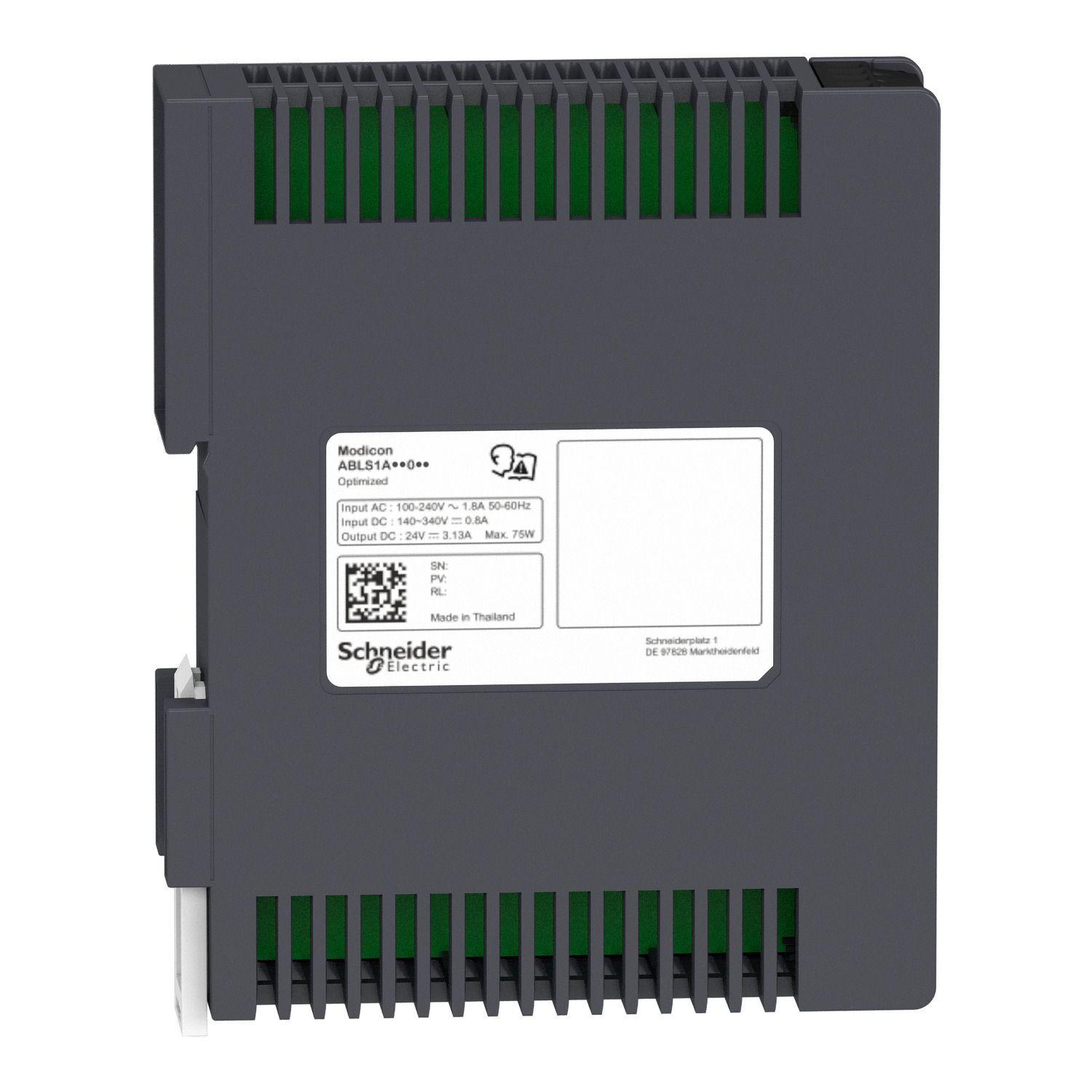 Picture of Regulated Power Supply, 100 to 240V AC, 24V, 3.1A, single phase, Optimized