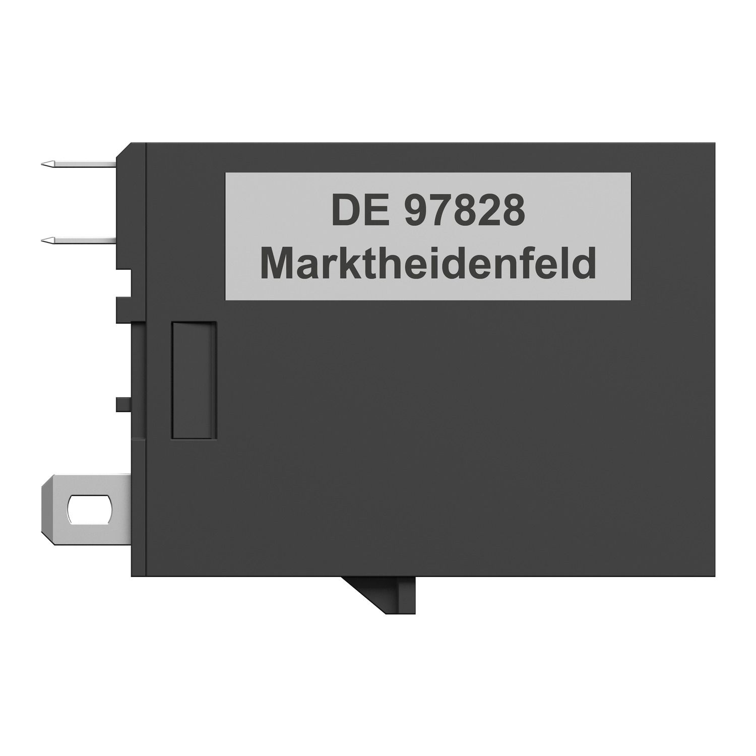 Picture of plug-in solid state relay- 12.5 mm - input - 230..240 V AC 50HZ