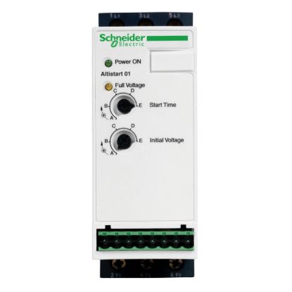 Picture of Soft starter for asynchronous motor, Altistart 01, ATS01, 12 A-110..480V-1.5..5.5 KW