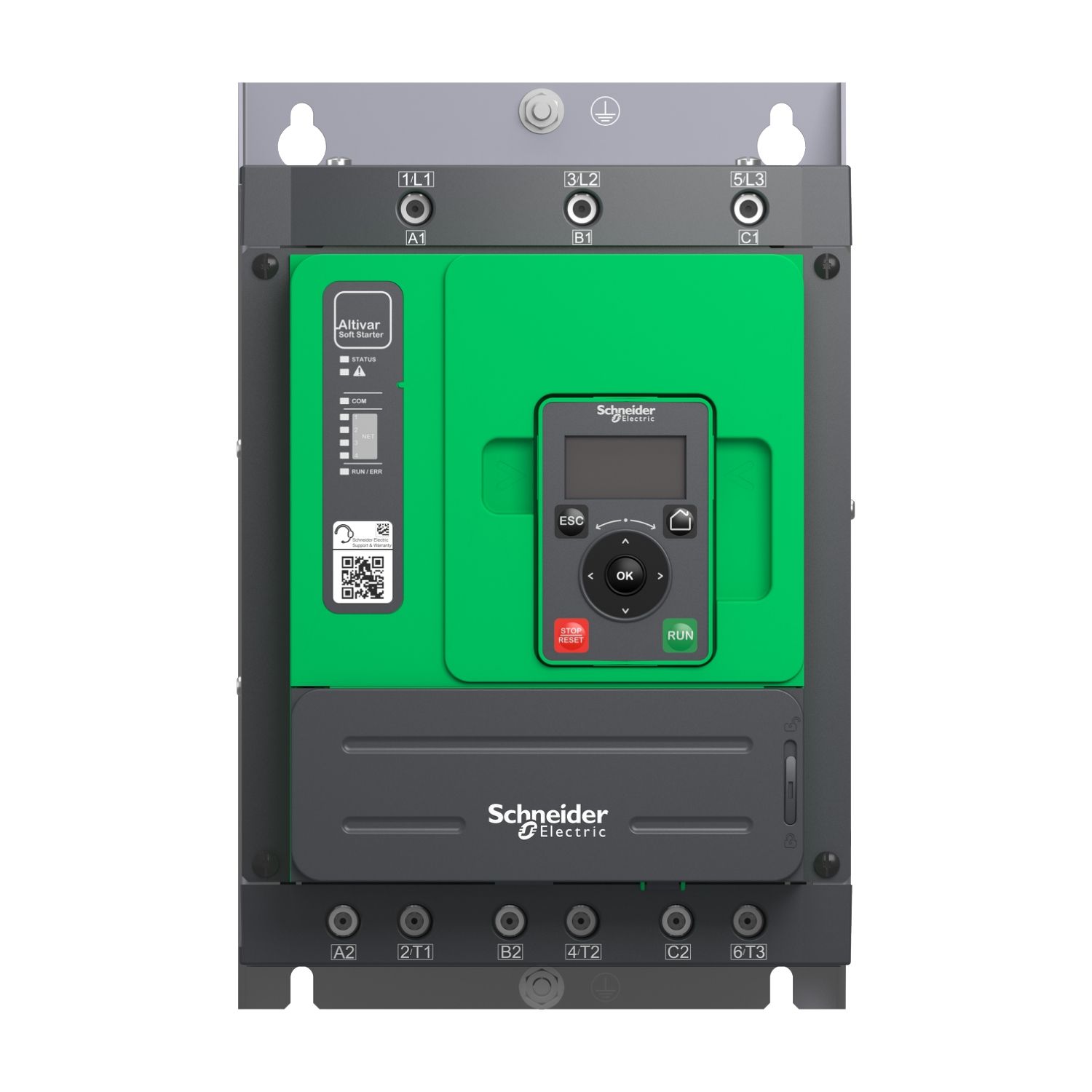 Picture of Soft starter, Altistart 480, 75A, 208 to 690V AC, control supply 110 to 230V AC