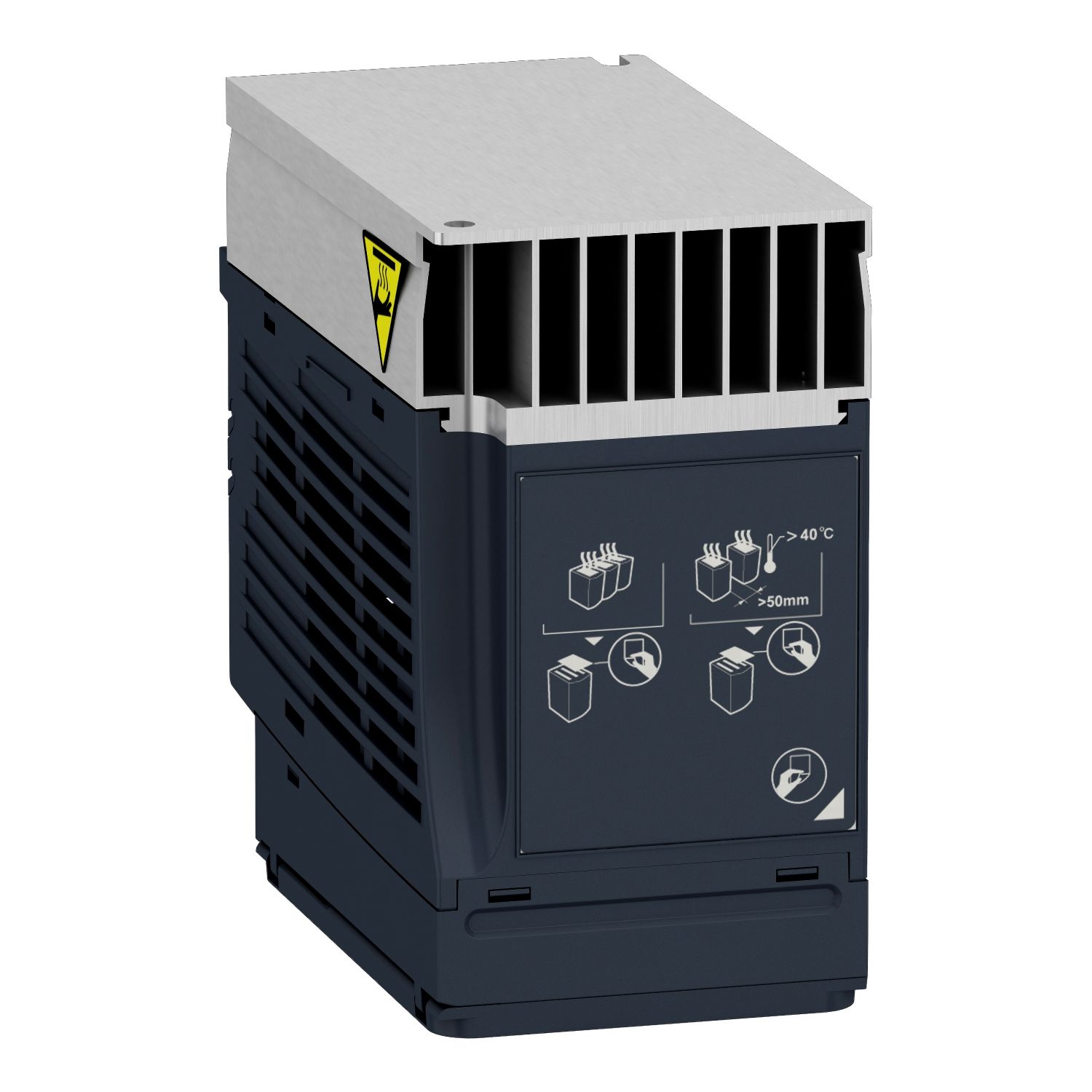Picture of variable speed drive, Altivar Machine ATV320, 0.18kW, 200 to 240V, 3 phases, compact