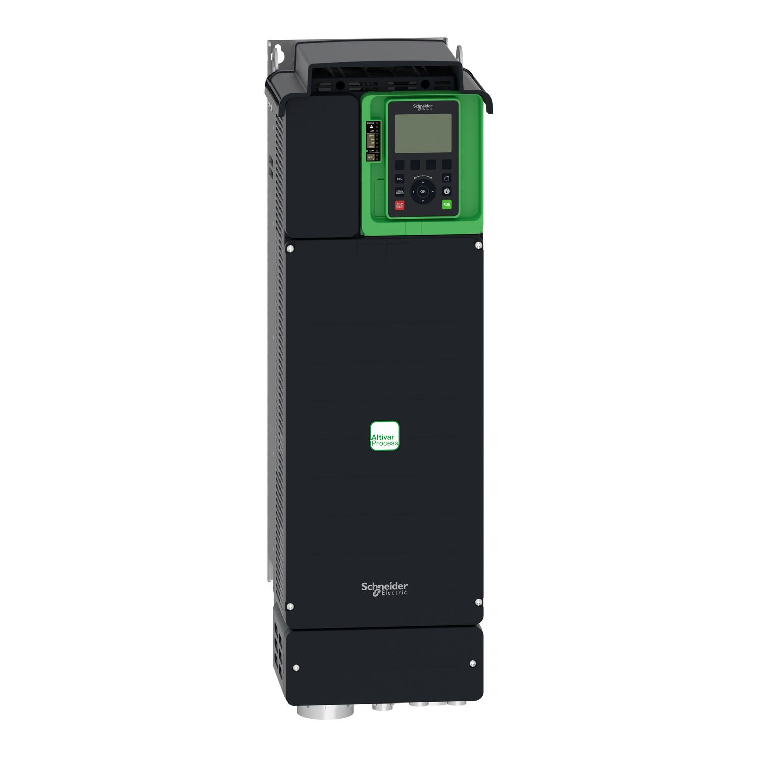 Picture of variable speed drive, Altivar Process ATV900, ATV930, 18kW, 200 to 240V, with braking unit, IP21