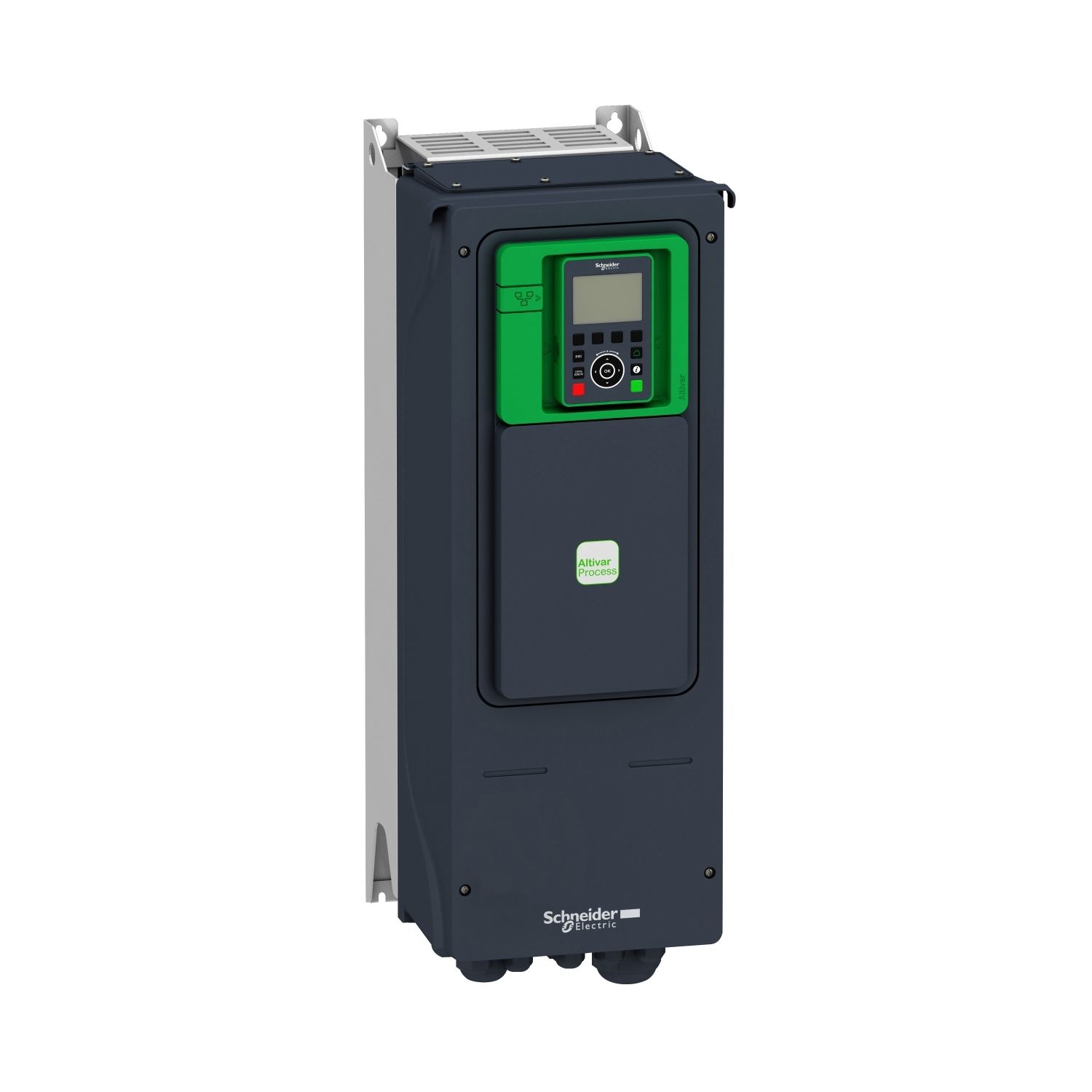 Picture of variable speed drive, Altivar Process ATV900, ATV950, 3kW, 400 to 480V, with braking unit, IP55