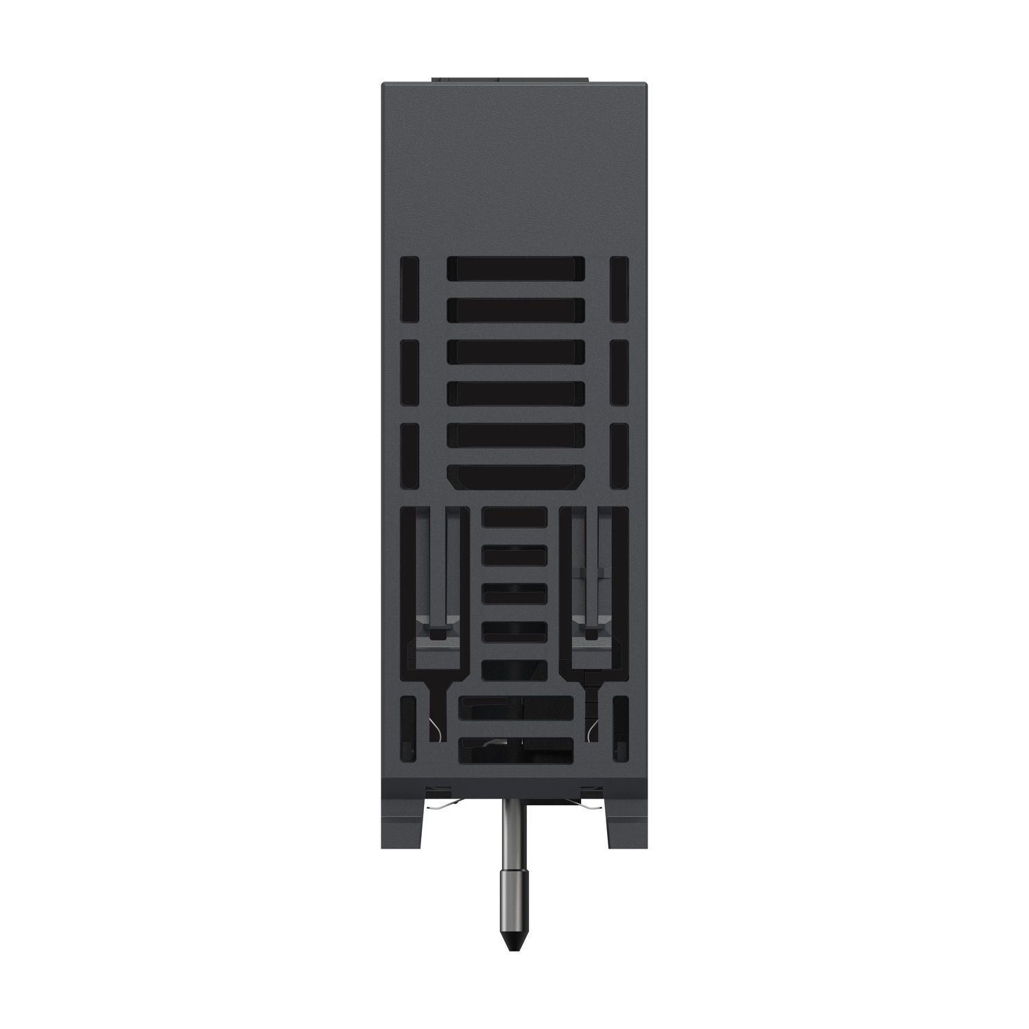 Picture of analog isolated high level input module, Modicon X80, 8 I, 0 to 20mA, 4 to 20mA, 10V positive or negative, severe environment