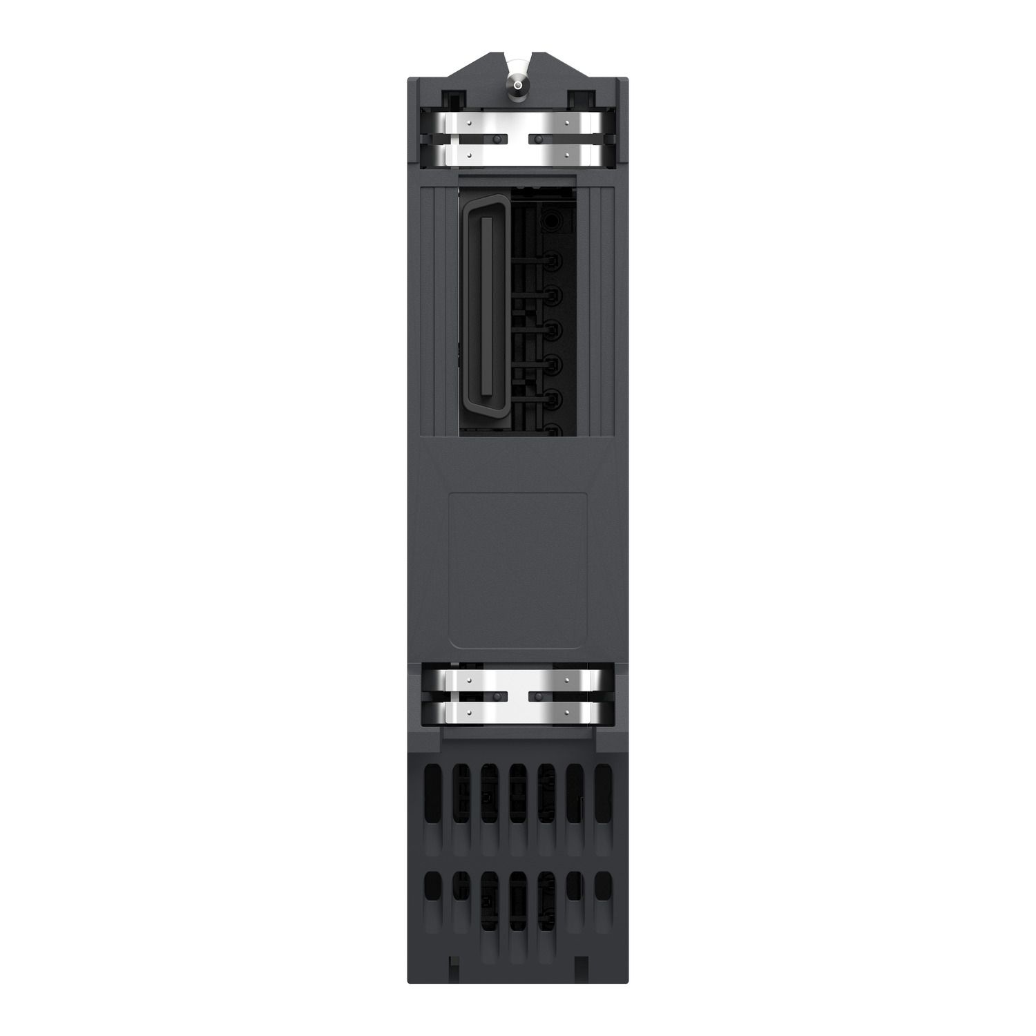 Picture of discrete output module, Modicon X80,  8 NO or NC relay outputs, 24 to 240V AC, 24 to 125V DC
