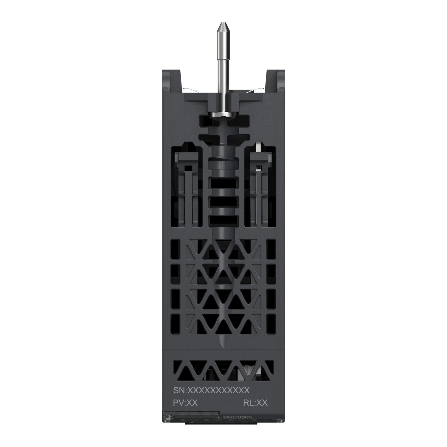 Picture of discrete output module, Modicon X80,  8 NO or NC relay outputs, 24 to 240V AC, 24 to 125V DC