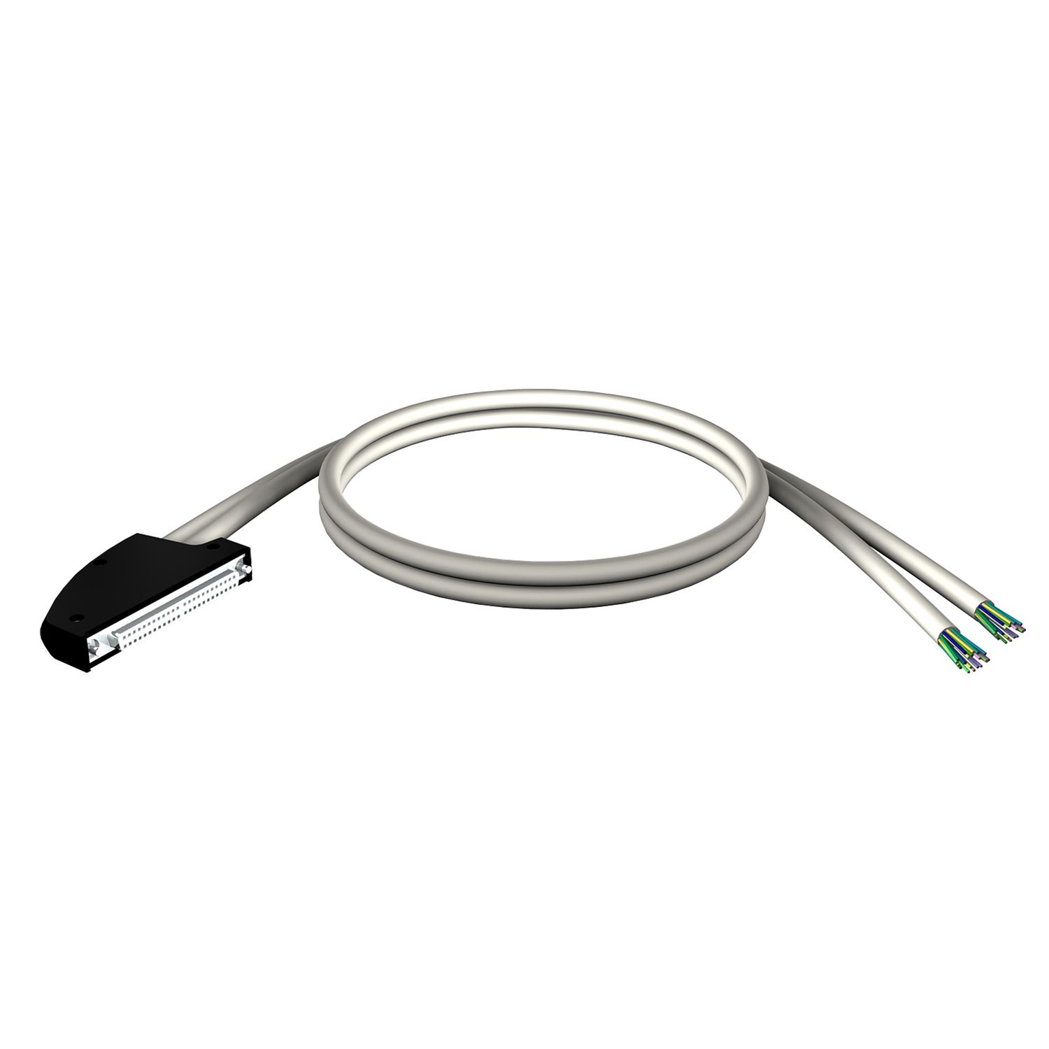 Picture of cord set, Modicon M340, 40-way terminal, two end flying leads, 10m