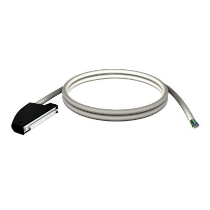 Picture of cord set, Modicon M340, 40-way terminal, one end flying leads, 5m