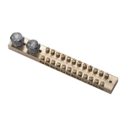 Picture of Link bar, Clipsal - Max 4, 165 A 12 hole length 138 mm 2 hexagon head