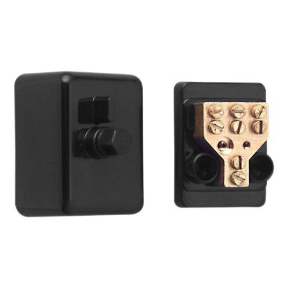 Picture of Meter link, Clipsal - Max 4, 90 A 500 V 4 holes Black