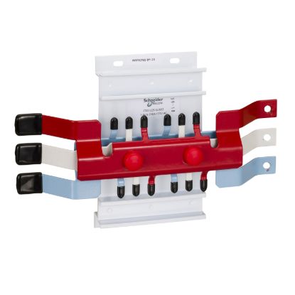 Picture of MSC Chassis, Acti9, 3PH, 250A, iC60 3P MCB with 9mm Auxiliary, 12 poles, Dual Feed