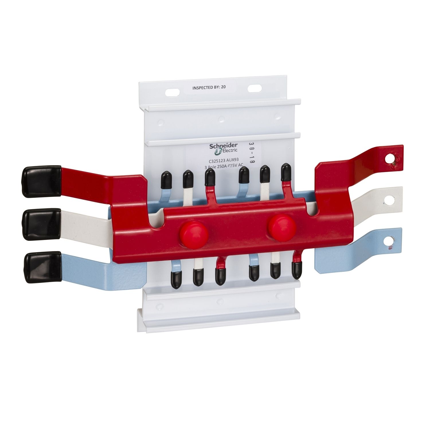 Picture of MSC Chassis, Acti9, 3PH, 250A, iC60 3P MCB with 9mm Auxiliary, 36 poles, Dual Feed