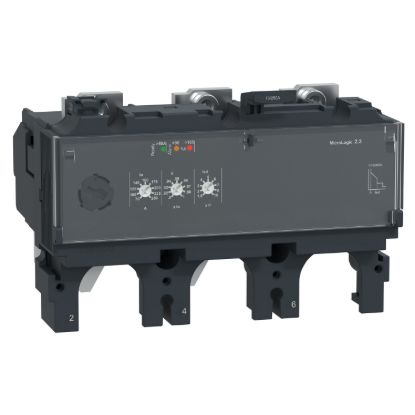 Picture of Trip unit MicroLogic 2.3, ComPacT NSX400/630, 3 poles, electronic basic protections, 250A rating