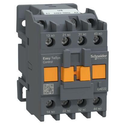Picture of Control relay,Easy TeSys Control,CAE,2NO+2NC,<=690V,240V AC 50Hz coil