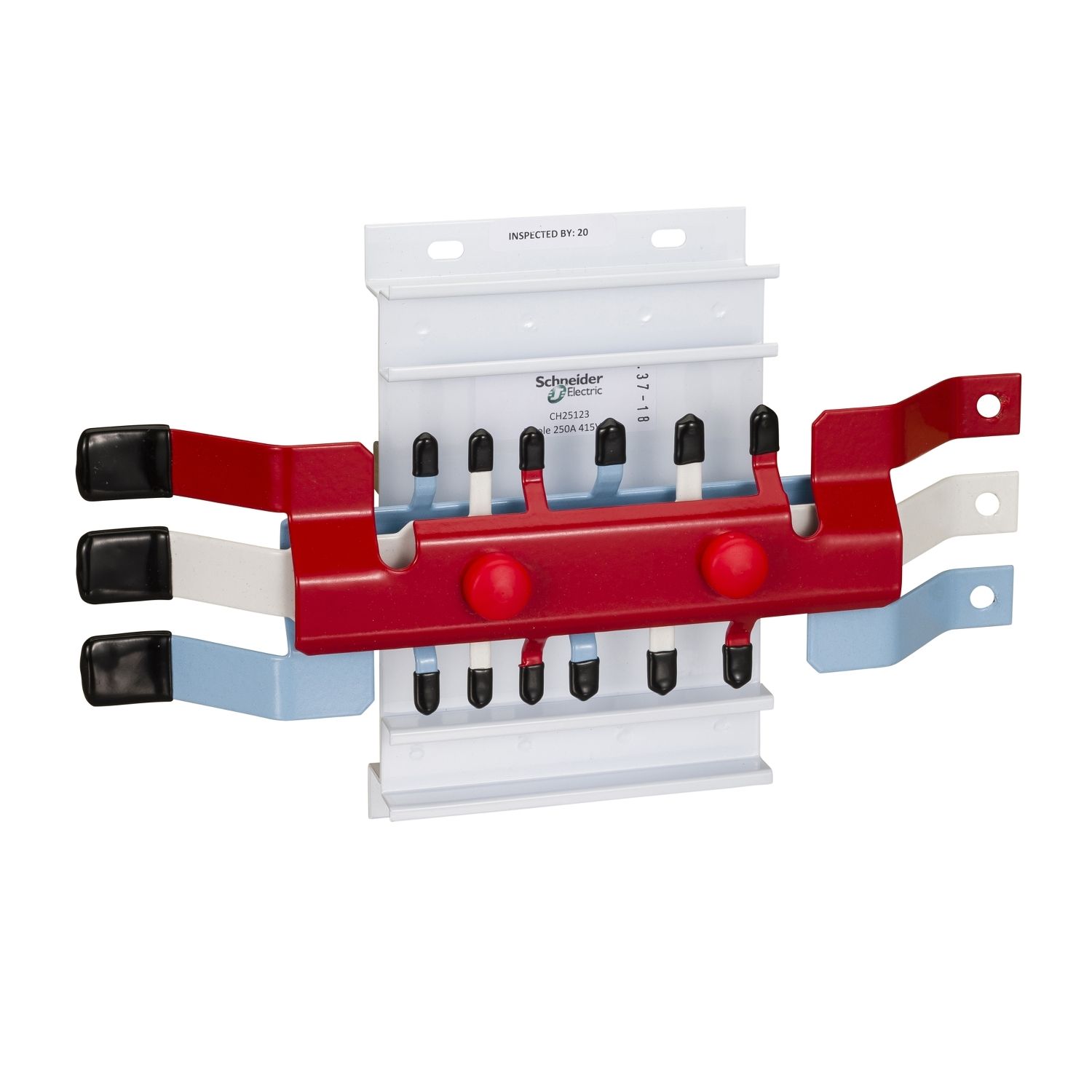 Picture of MSC Chassis 3PH, Acti9, 250A, Hybrid 18/27mm for MCB & RCBO 12 poles, Dual Feed