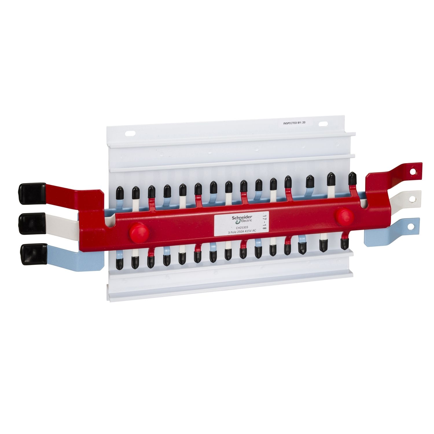 Picture of MSC Chassis 3PH, Acti9, 400A, Hybrid 18/27mm for MCB & RCBO 30 poles, Dual Feed