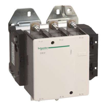 Picture of Magnetic latching contactor,TeSys F,3P(3NO),AC-3 <=440V 500A,220-230V DC coil