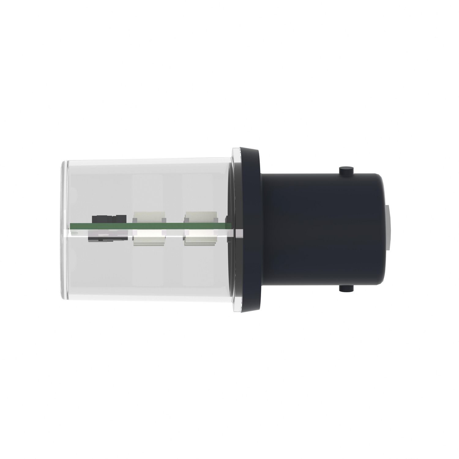 Picture of LED bulb BA 15d red steady light 230V