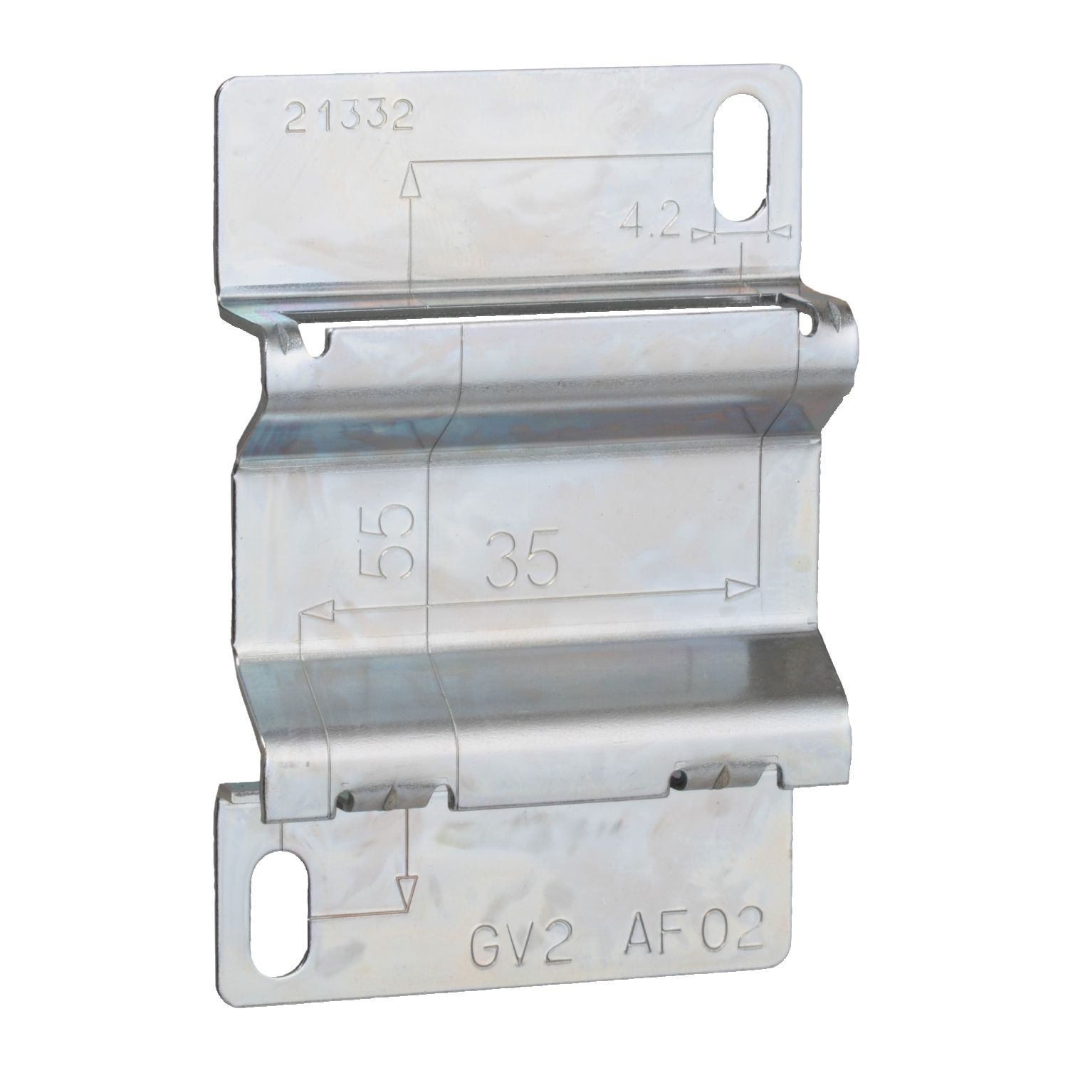Picture of Adapter plates,TeSys Deca,for mounting a GV2 by screw fixing