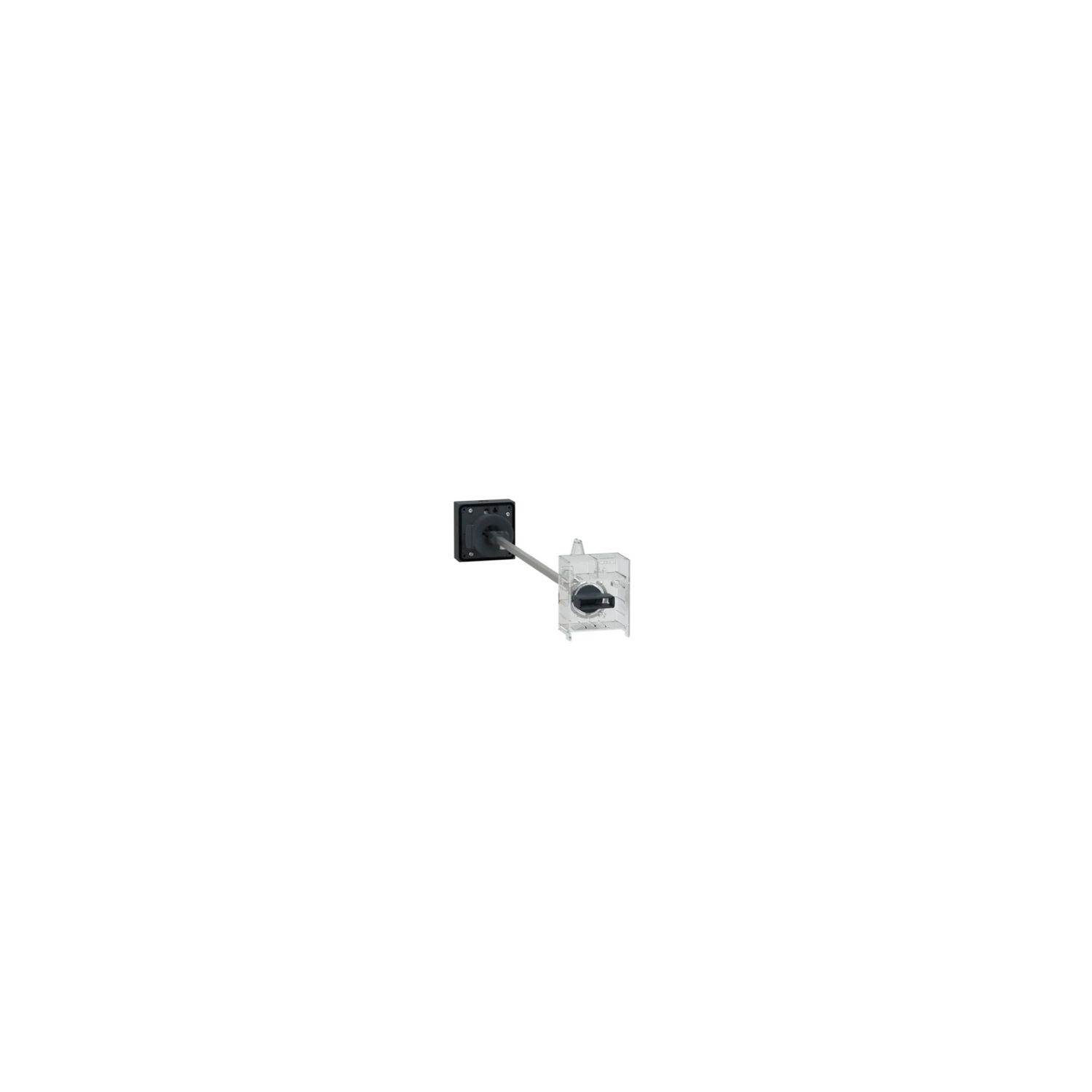 Picture of Extended rotary handle kit,TeSys Deca frame 3,IP54,black handle,with trip indication,for GV3L/GV3P