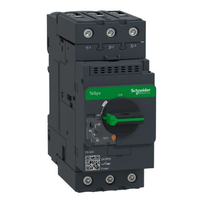 Picture of Motor circuit breaker,TeSys Deca frame 3,3P,23-32A,thermal magnetic,EverLink terminals