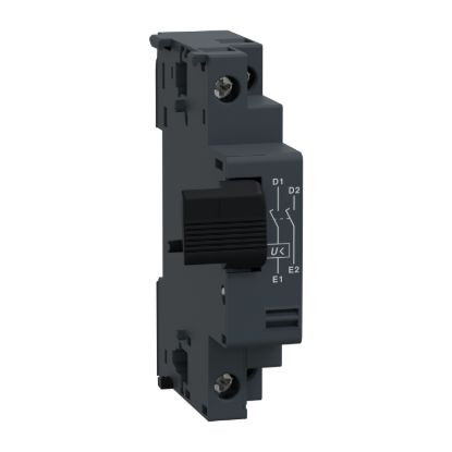 Picture of Undervoltage release (MN),TeSys Deca frame 2,380-400V AC 50Hz/440V AC 60Hz,safety device for GV2ME