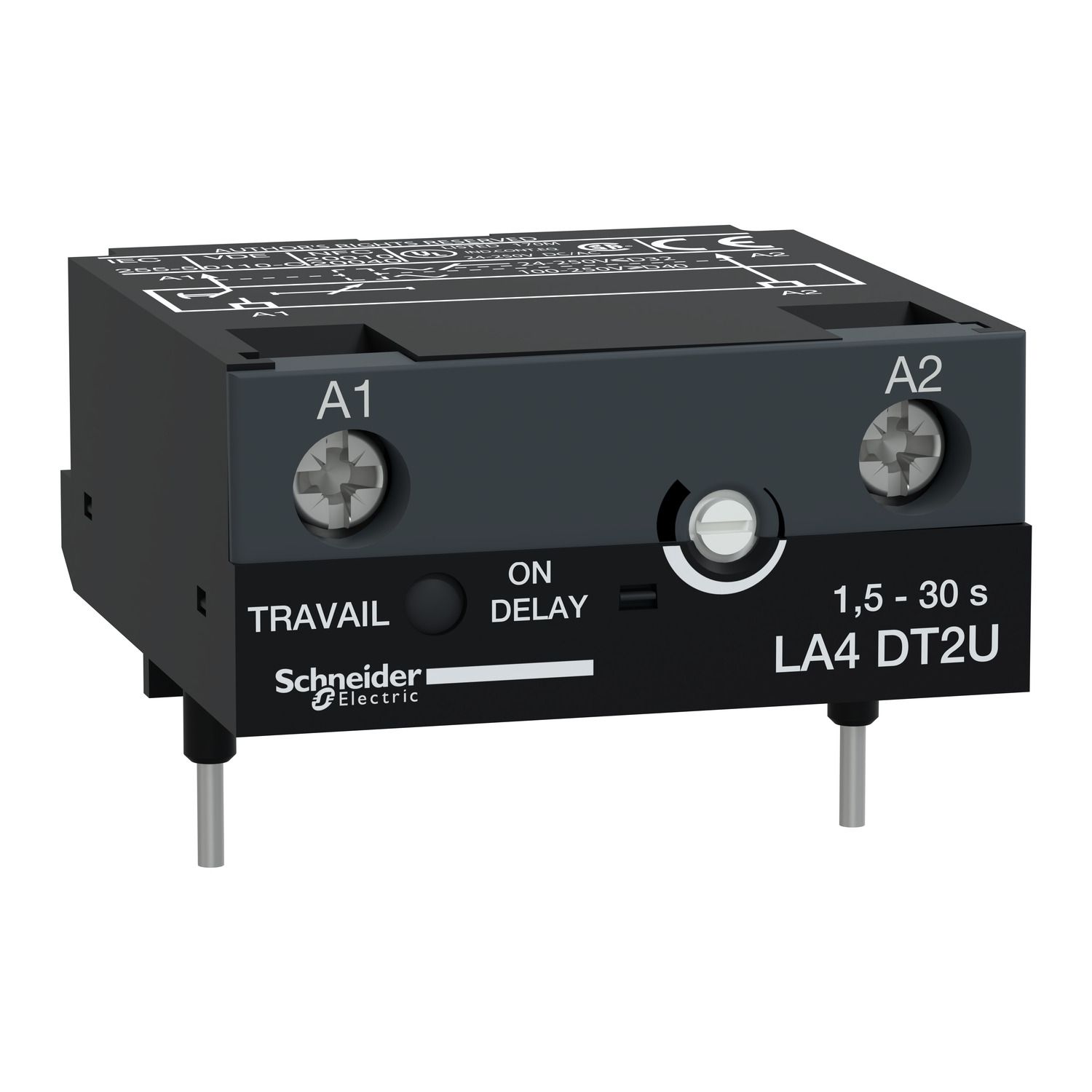 Picture of Electronic timer module, type on delay, 1.5....30s, 24....250V DC/AC