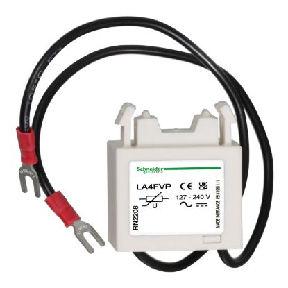 Picture of TeSys F - suppressor module - varistor (peak limiting) - 127...240 V AC/DC