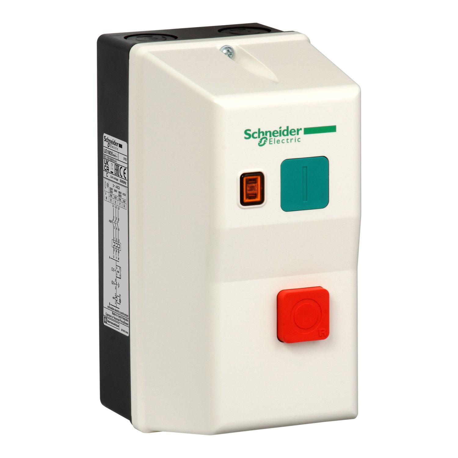 Picture of Enclosed DOL Starter, TeSys LE, 0.54...0.8 A, 415 V AC coil