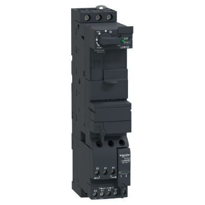 Picture of Reversing power base, TeSys Ultra, 3P, 1NO + 1NC, 12A, 690VAC, 48 to 72VAC/DC coil