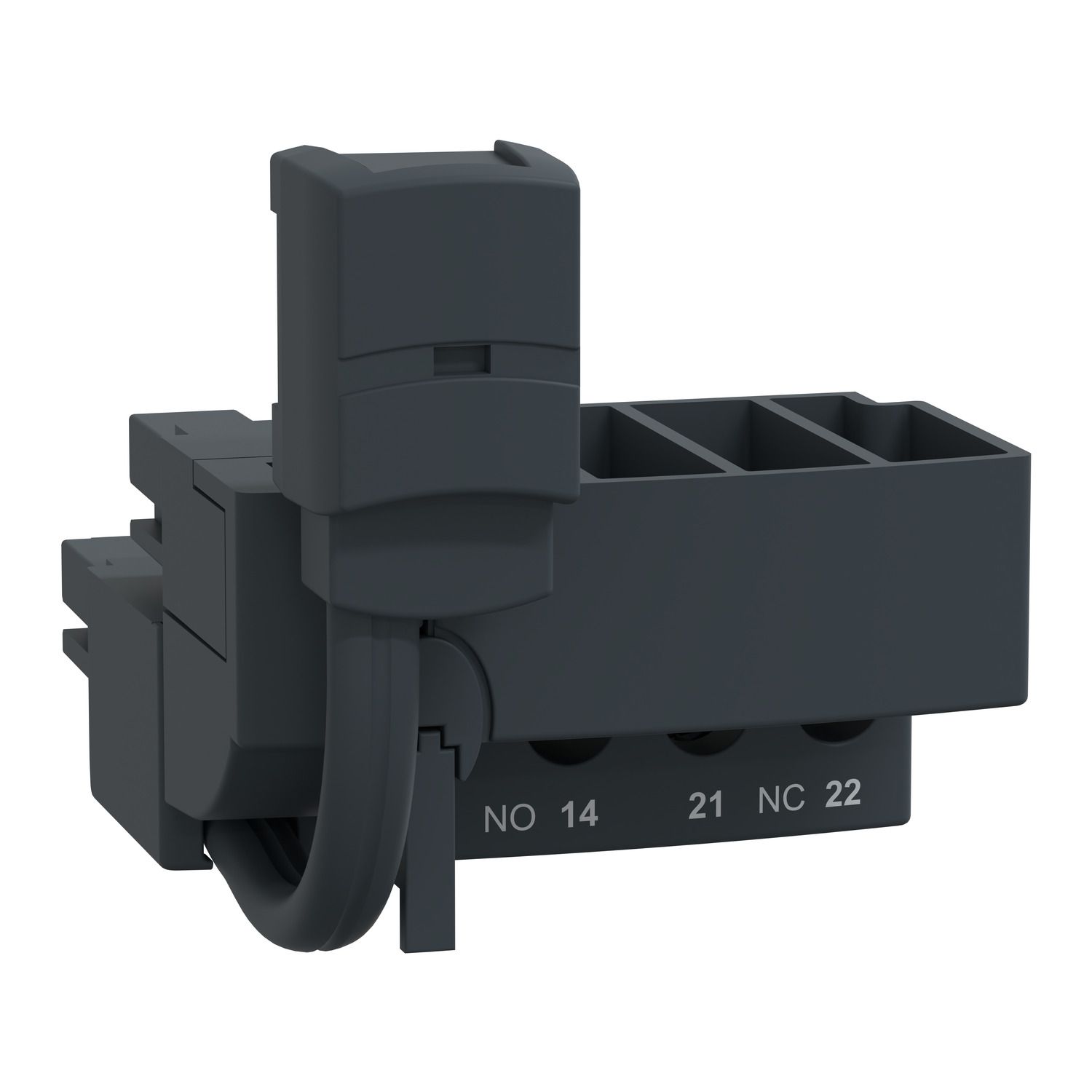 Picture of Pre-wired coil connection, TeSys Ultra, 1 direction, Short cable, Side connection, Modbus, for LUB