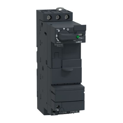 Picture of Non reversing power base, TeSys Ultra, 3P, 1NO + 1NC, 32A, 690V