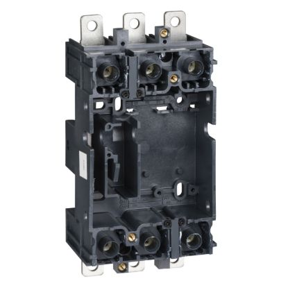 Picture of plug in base, ComPact NSX100/160/250, front/rear connected, 3 poles