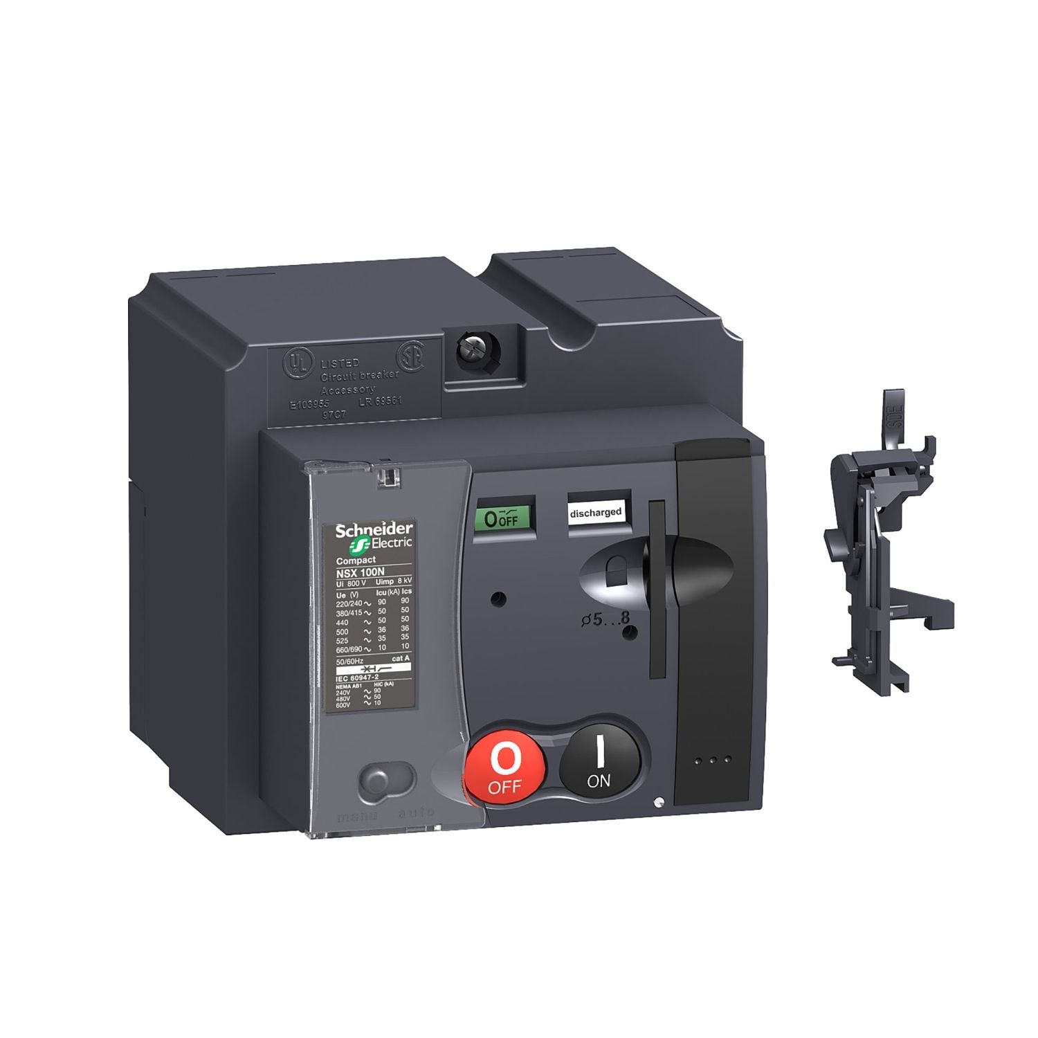 Picture of Standard motor mechanism module MT100/160, ComPacT NSX100/160, 24/30VDC