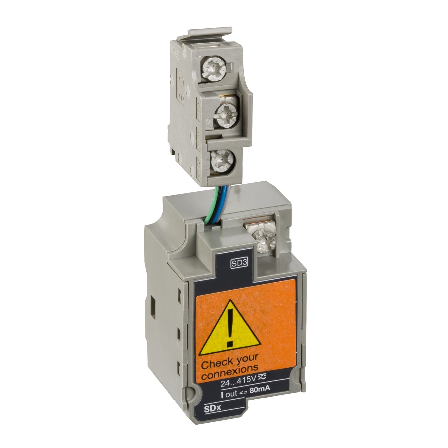 Picture of SDx module, ComPacT NSX, circuit breakers with MicroLogic trip units, 2 static outputs