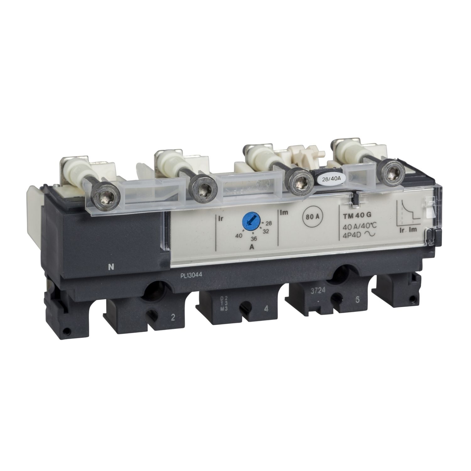 Picture of 4P4D TM200G DC TRIP UNIT NSX100-250 CB