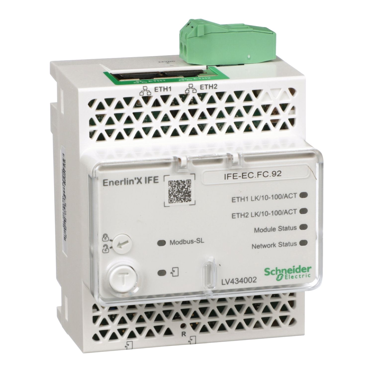 Picture of IFE Ethernet switchboard server, Enerlin'X